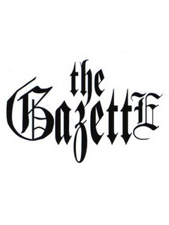 The Gazette ロゴ画 白 Prop